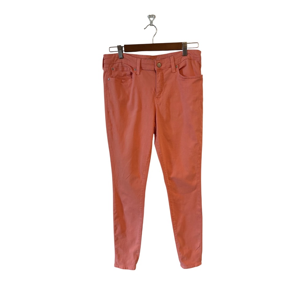 Gap Legging Jeans Womens 8/29R Desert Flower Coral Pink Skinny Stretch 613161-00